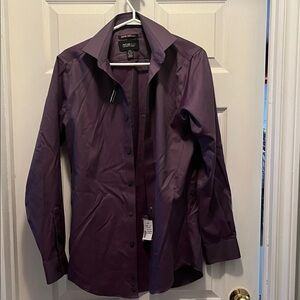 Kenneth Cole Purple Dress Shirt
